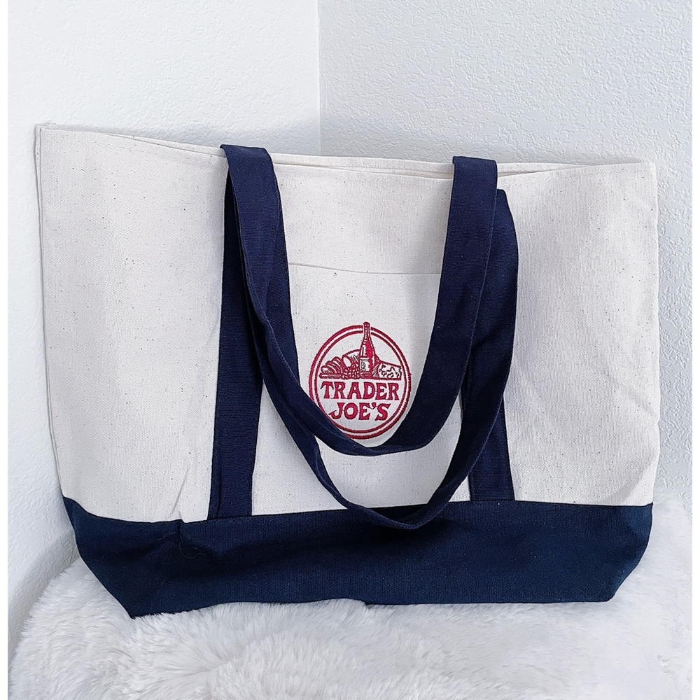 TRADER JOE’S Canvas Tote Bag - Picture 3 of 3
